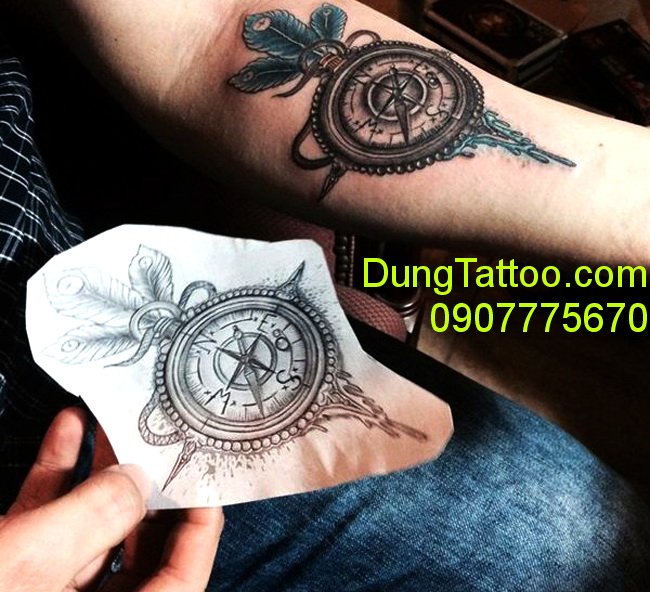 hình xăm 3d châu âu mới nhất tại dũng tattoo hcm